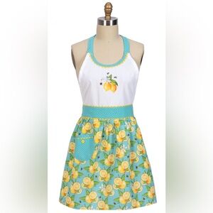 Bee Zesty Hostess Apron – Kay Dee Designs – Lemon & Bees Motif